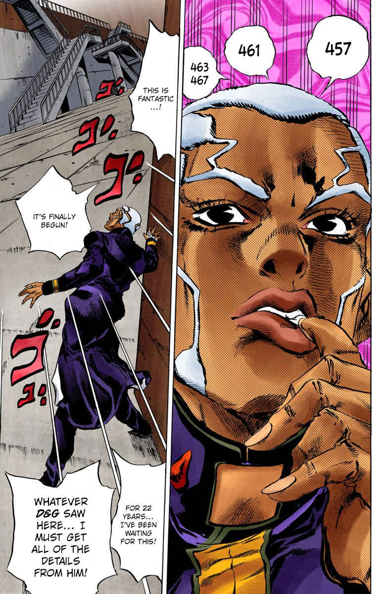 JoJo no Kimyou na Bouken: Part 6 - Stone Ocean Color-ban Chapter 84 - Page 5