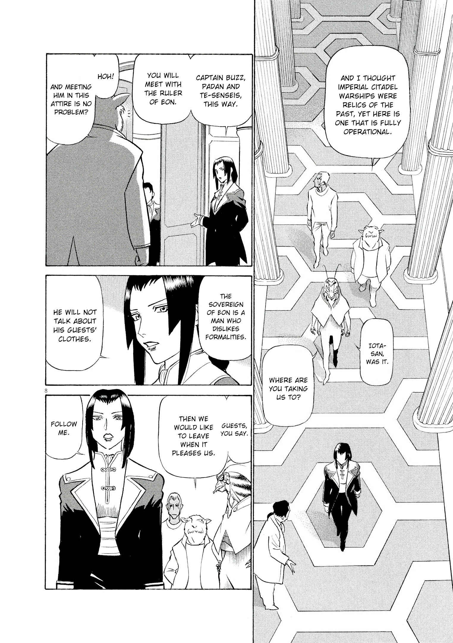 Tetsuwan Birdy Evolution Chapter 45 - Page 8