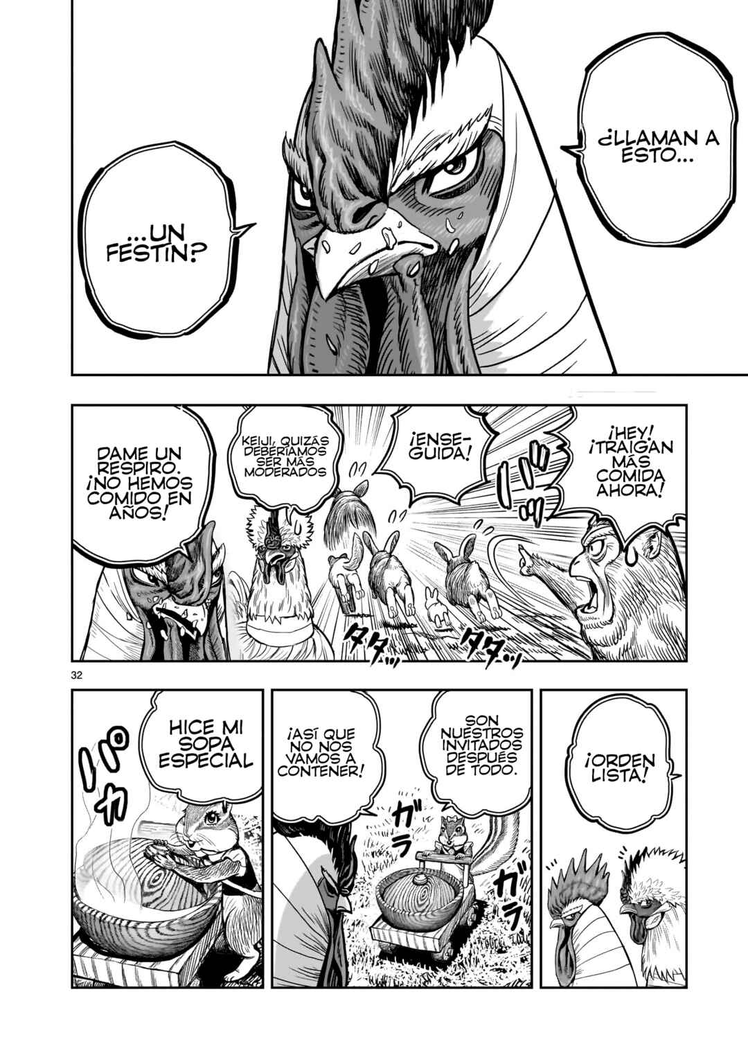 Niwatori Fighter Chapter 38 - Page 36