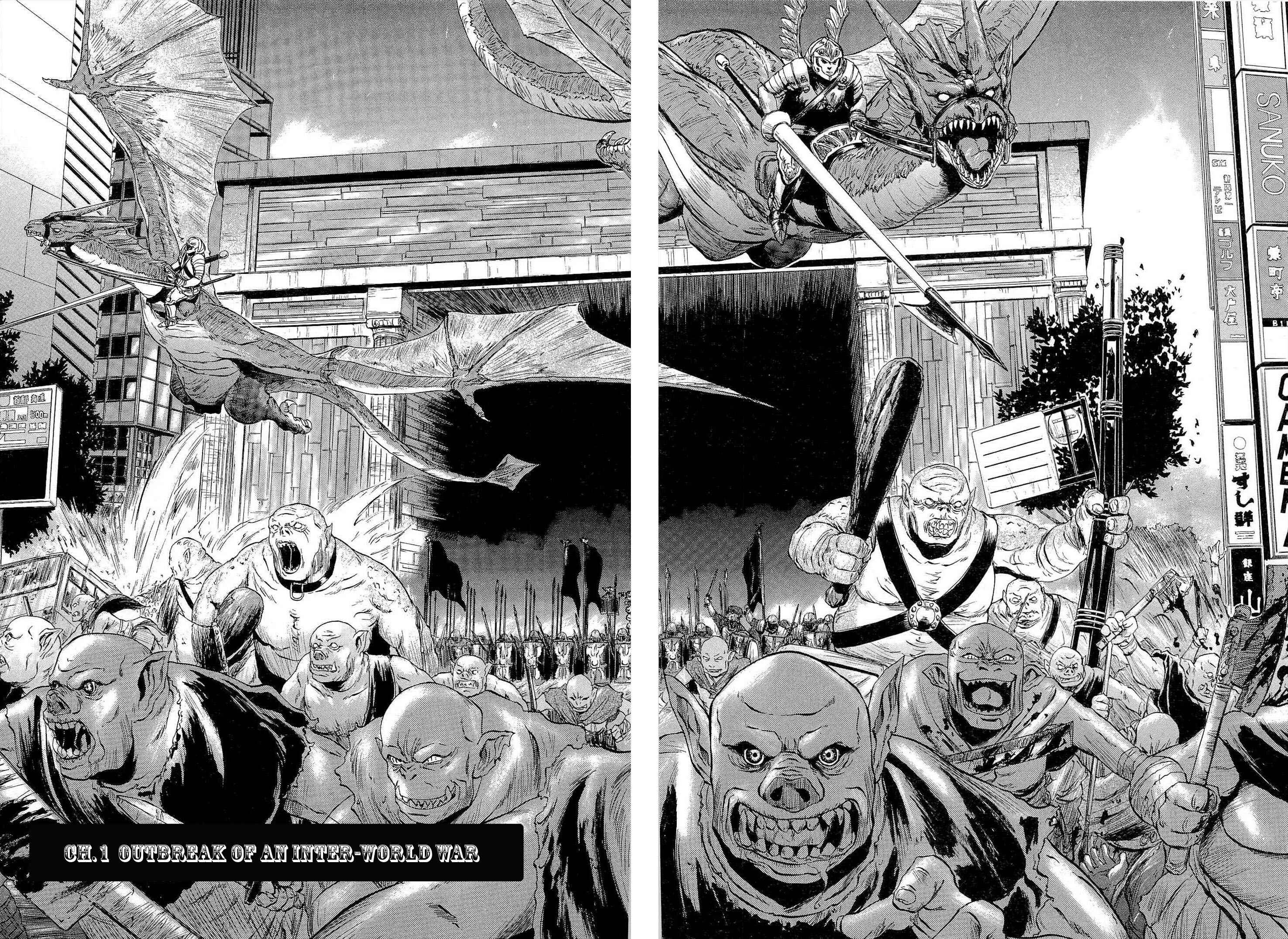 GATE - Jieitai Kanochi nite, Kaku Tatakaeri Chapter 1 - Page 11