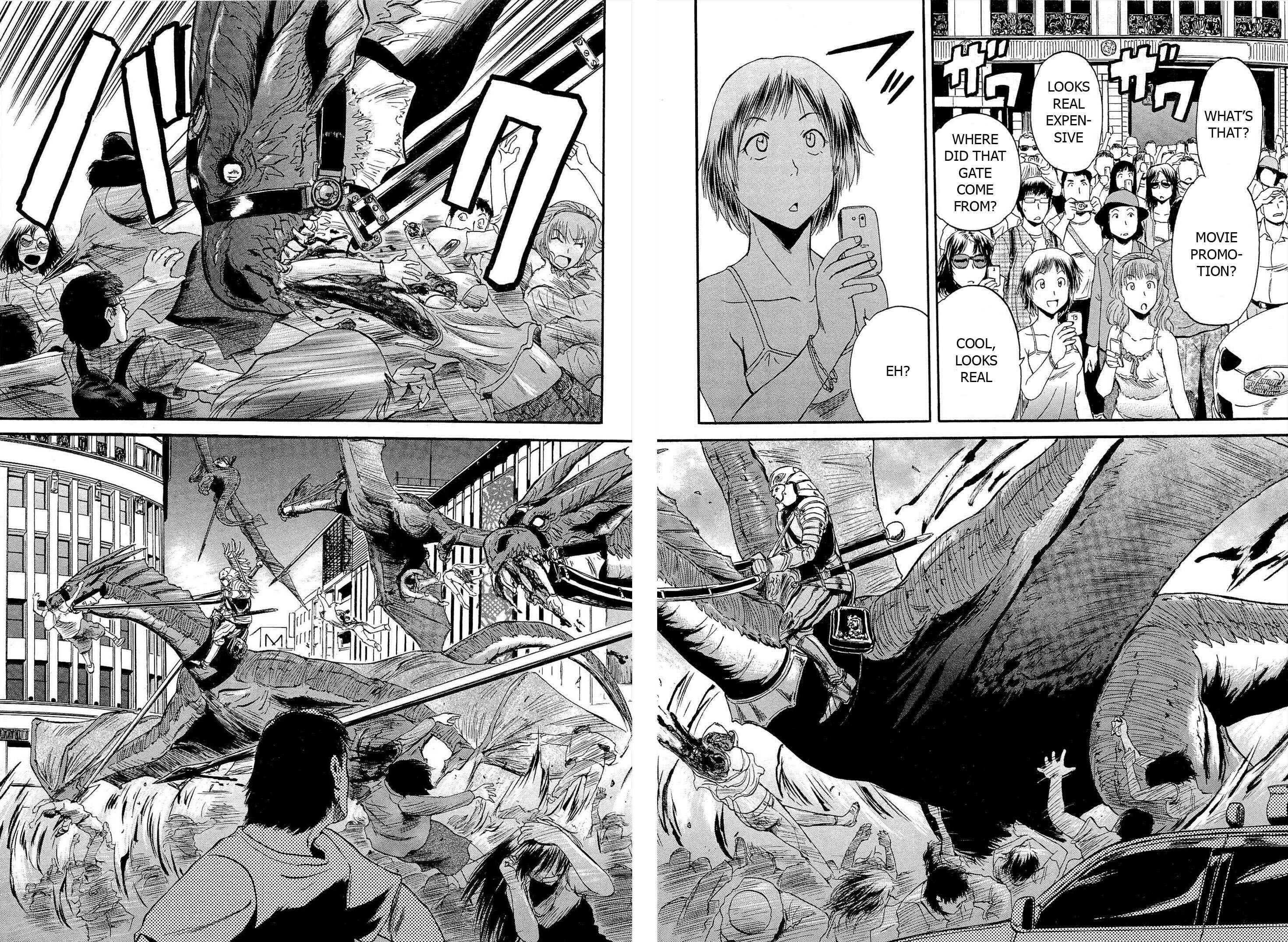 GATE - Jieitai Kanochi nite, Kaku Tatakaeri Chapter 1 - Page 14