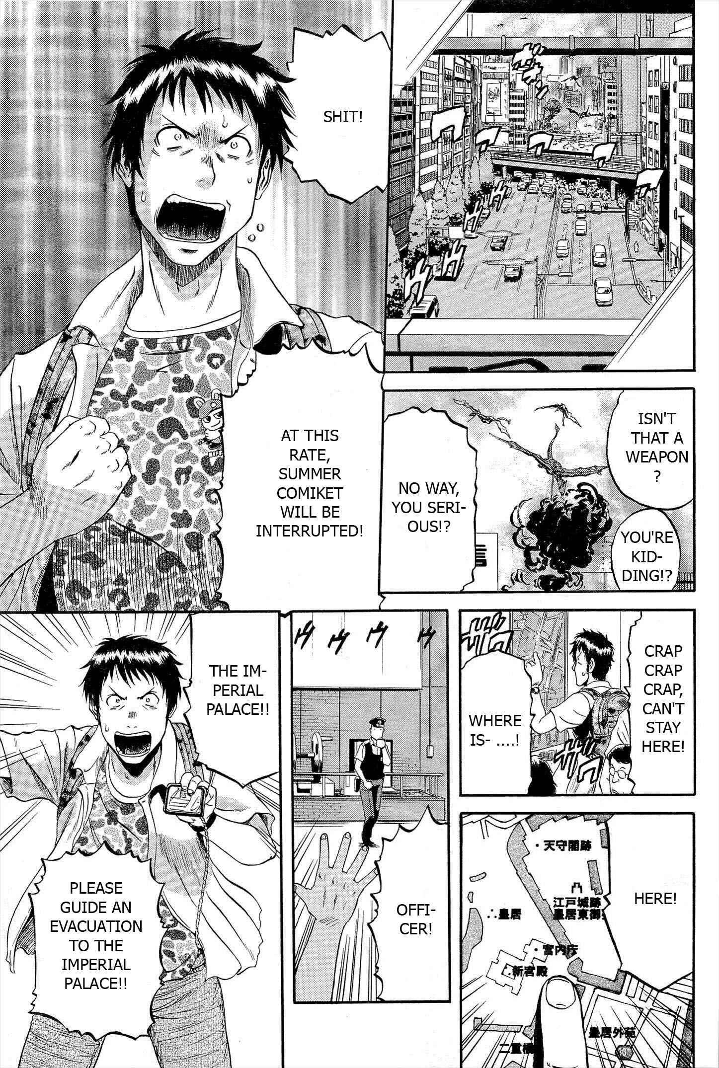 GATE - Jieitai Kanochi nite, Kaku Tatakaeri Chapter 1 - Page 22