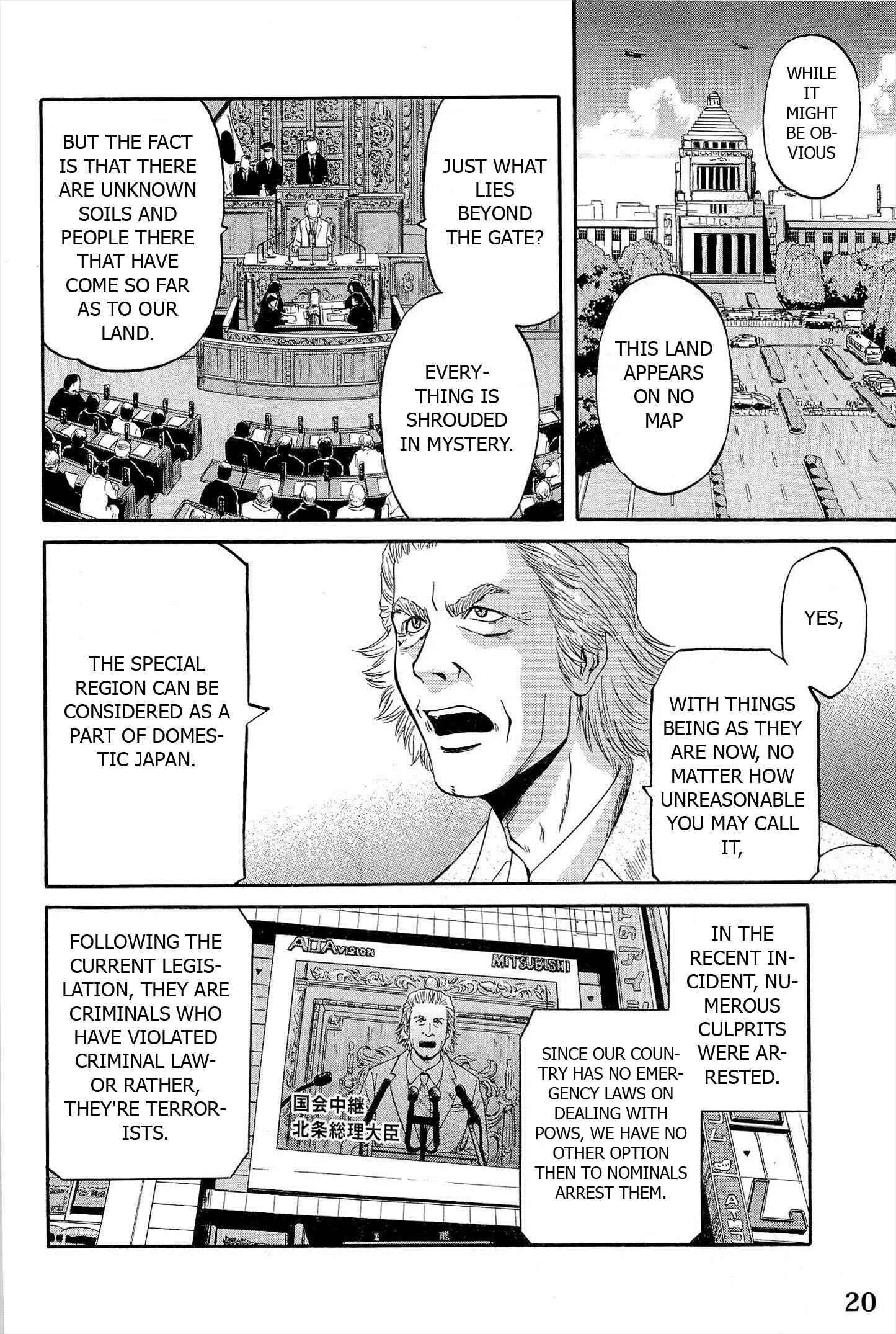 GATE - Jieitai Kanochi nite, Kaku Tatakaeri Chapter 1 - Page 27
