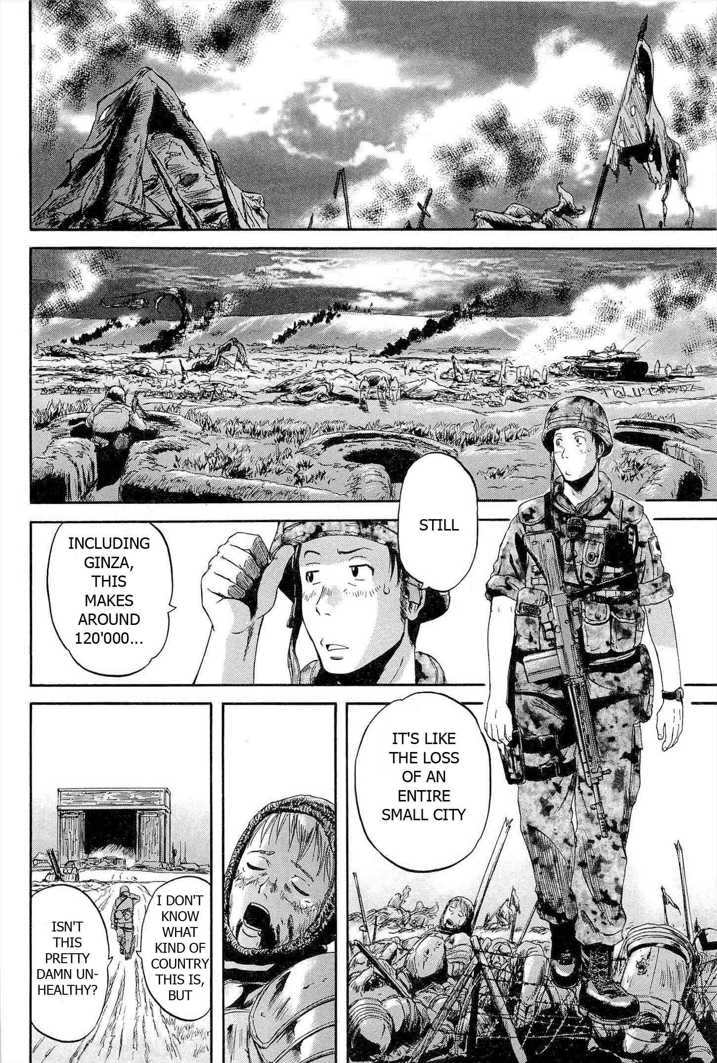 GATE - Jieitai Kanochi nite, Kaku Tatakaeri Chapter 1 - Page 37