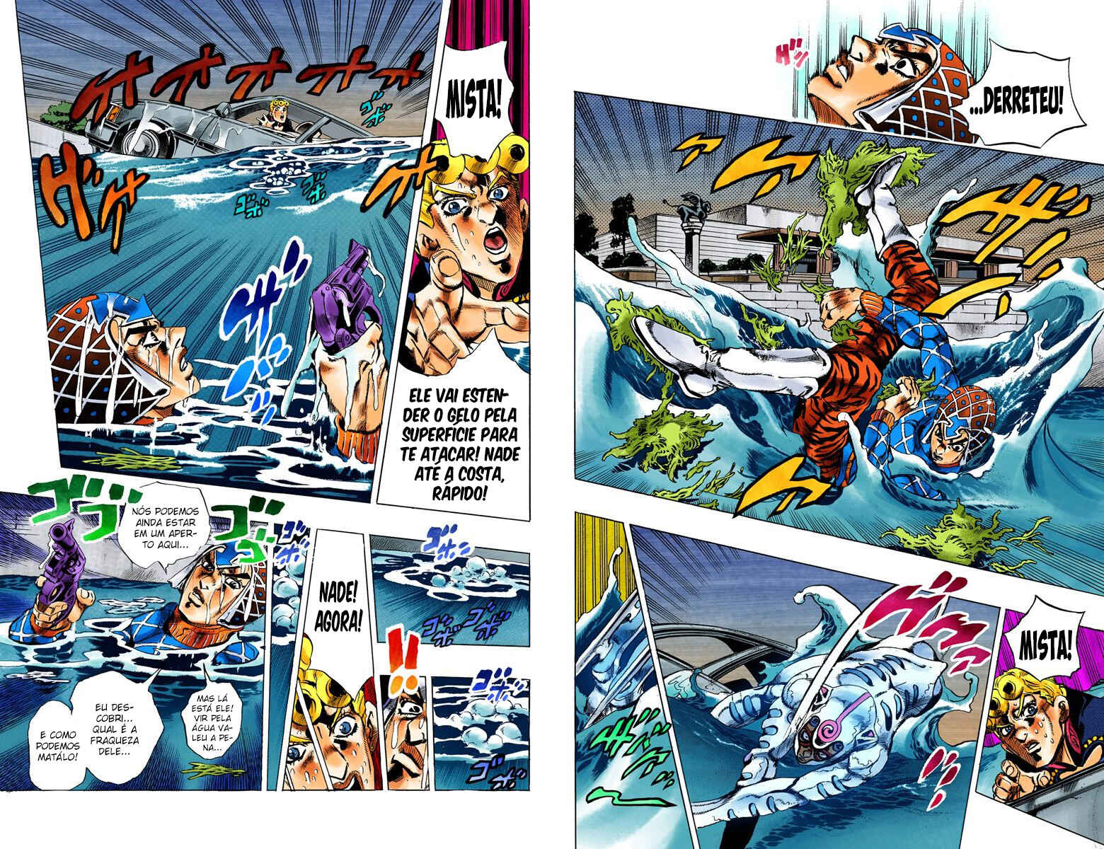 JoJo no Kimyou na Bouken: Part 5 - Ougon no Kaze Color-ban Chapter 72 - Page 10