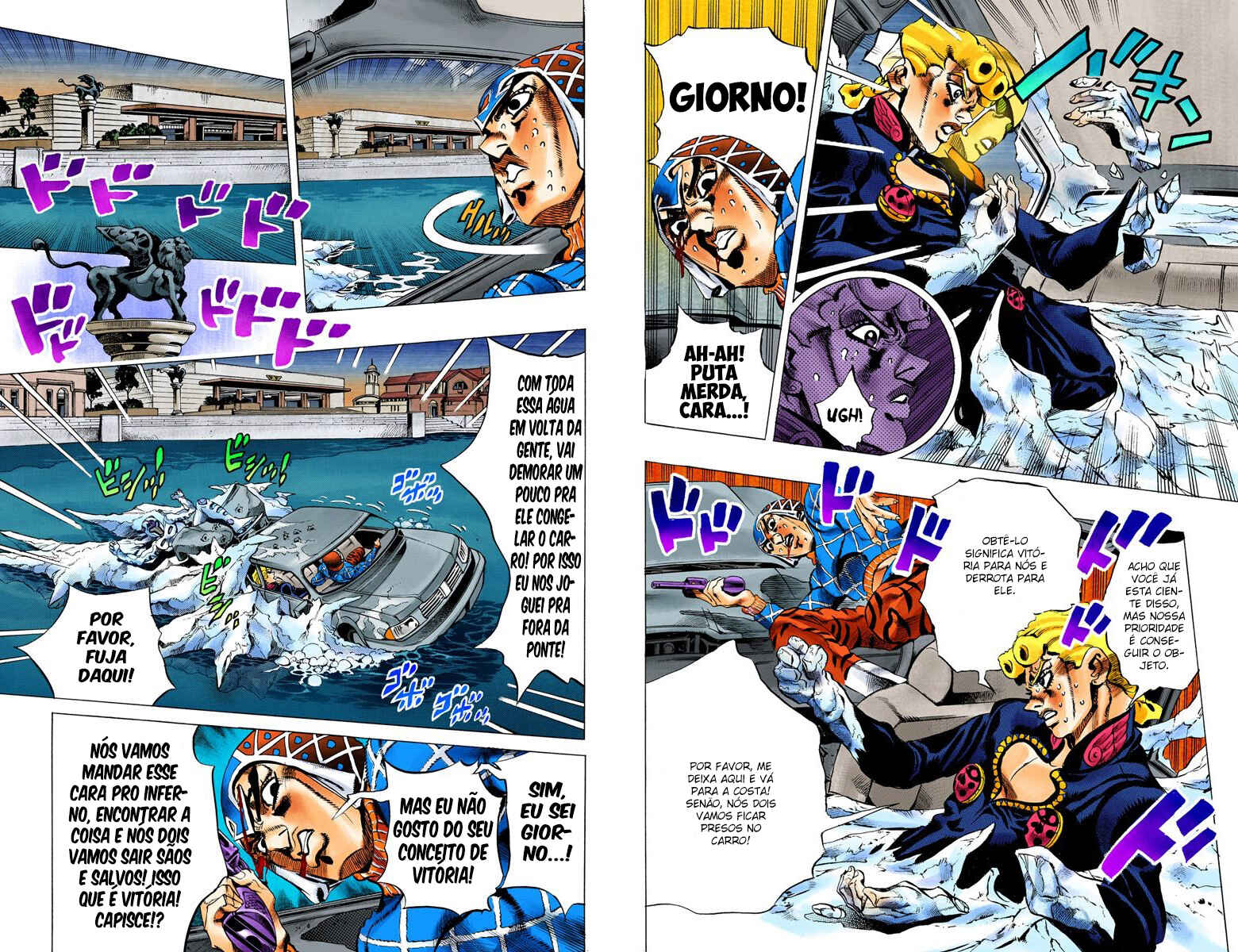 JoJo no Kimyou na Bouken: Part 5 - Ougon no Kaze Color-ban Chapter 72 - Page 4