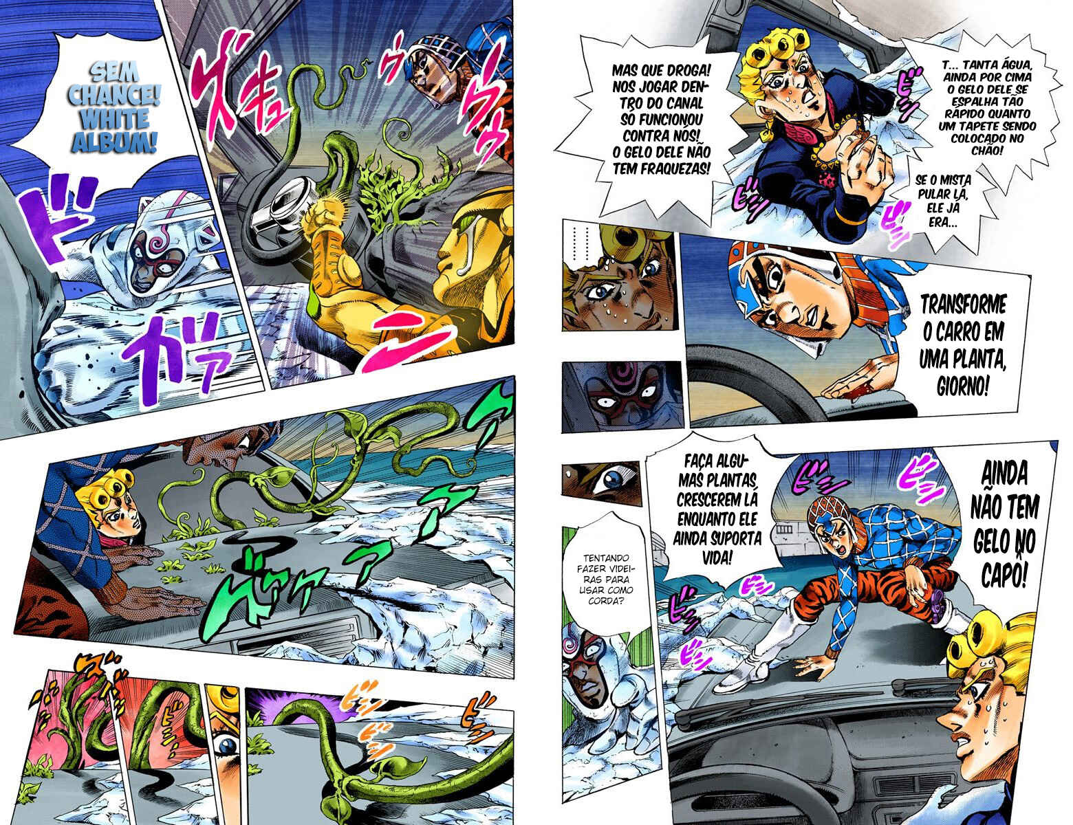 JoJo no Kimyou na Bouken: Part 5 - Ougon no Kaze Color-ban Chapter 72 - Page 6