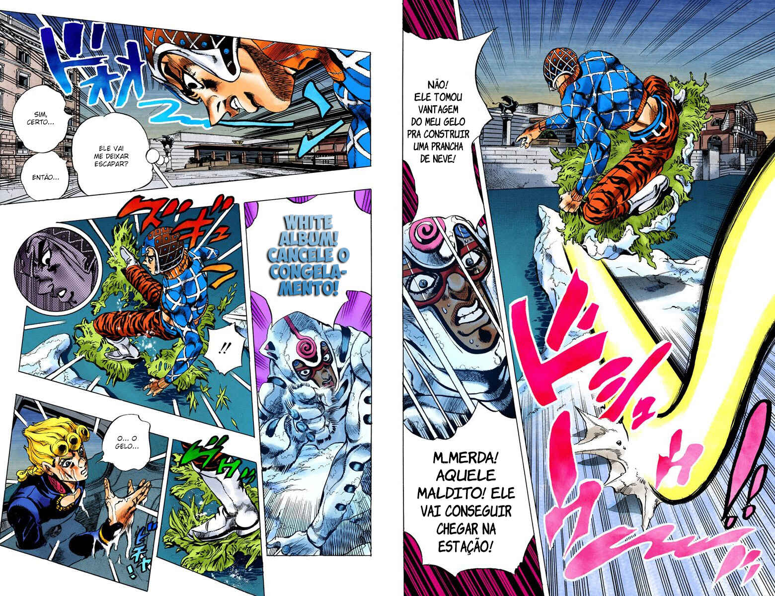 JoJo no Kimyou na Bouken: Part 5 - Ougon no Kaze Color-ban Chapter 72 - Page 9