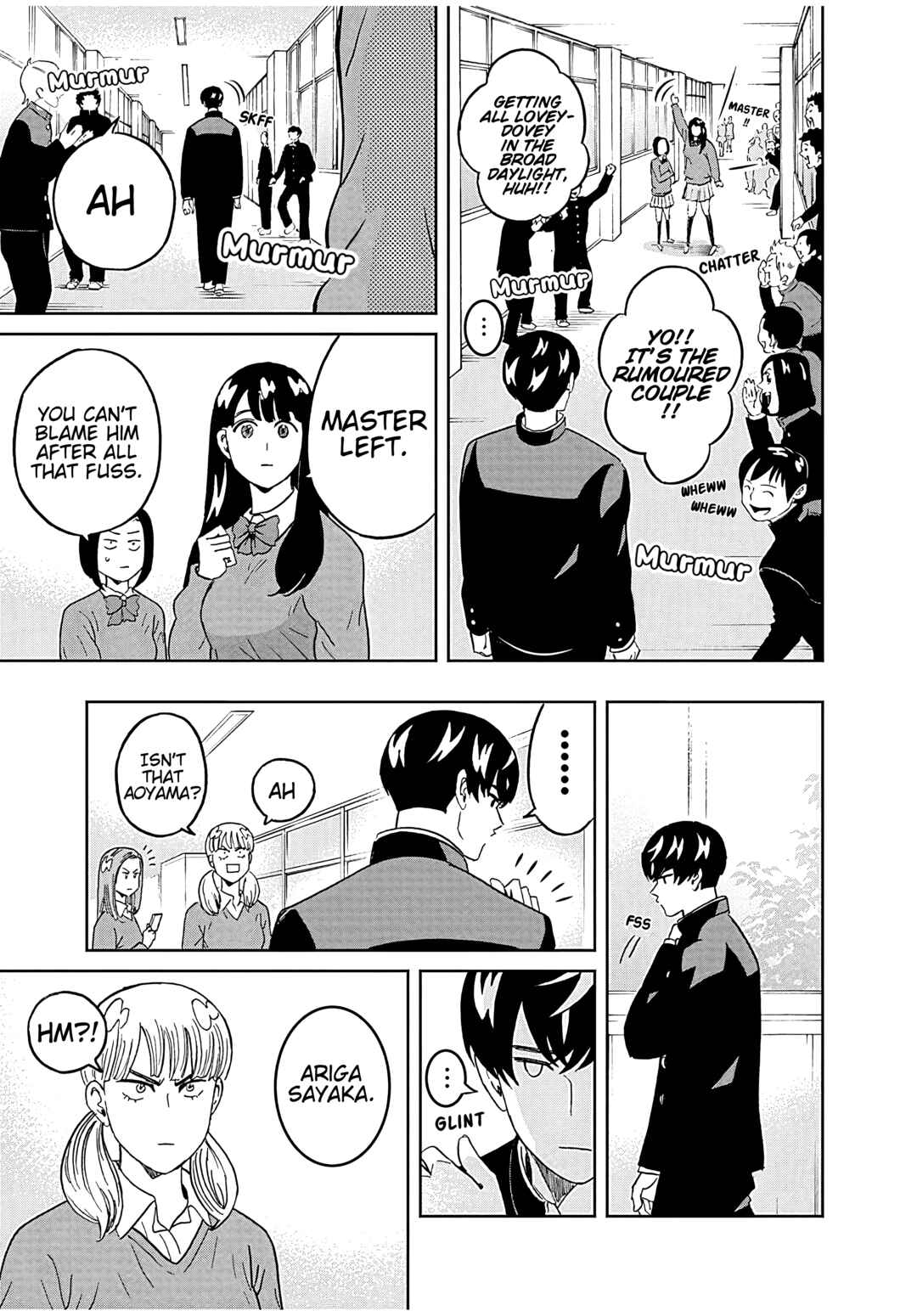 Keppeki Danshi! Aoyama-kun Chapter 37 - Page 17