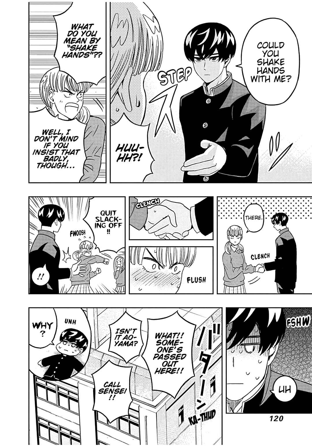 Keppeki Danshi! Aoyama-kun Chapter 37 - Page 18