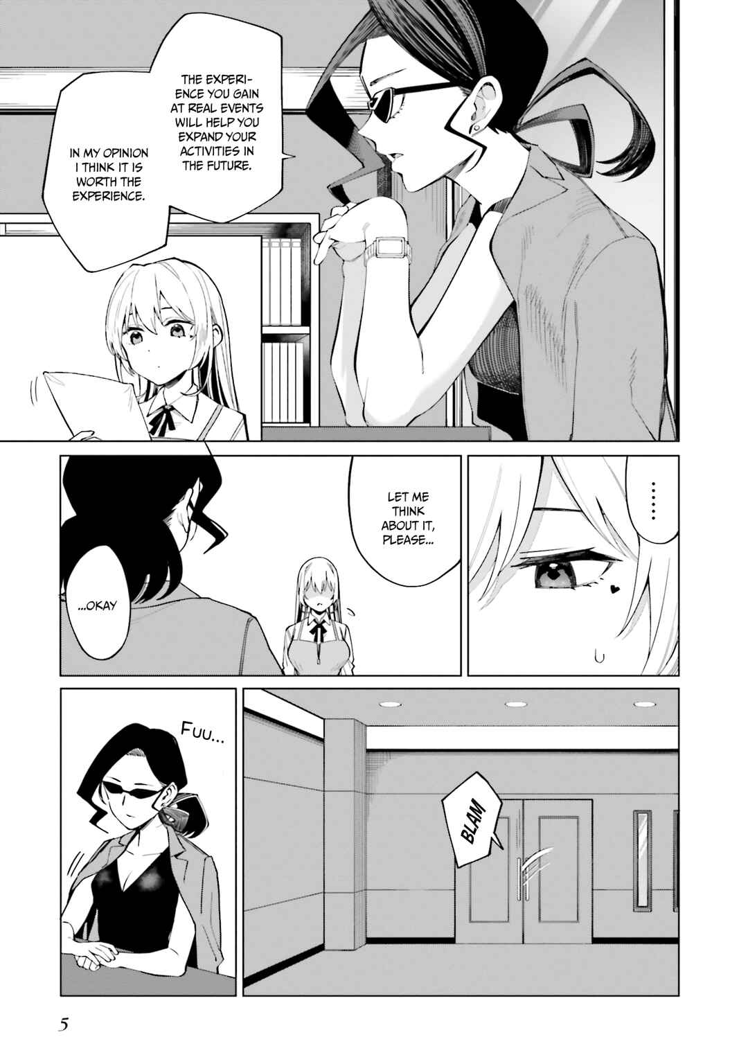 Hyoujou ga Issai Wakaranai Shirogane-san Chapter 13 - Page 7