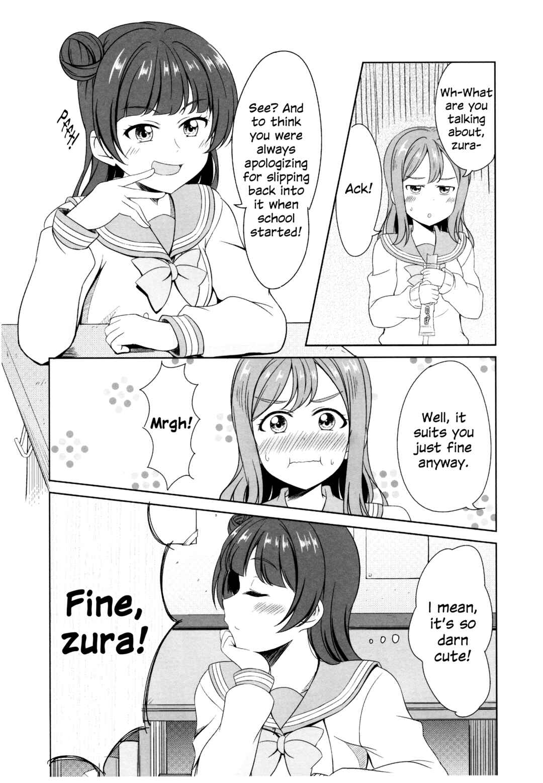 Love Live! Sunshine!! - Sunshine Fanbook Digest (Doujinshi) Chapter 1 - Page 3