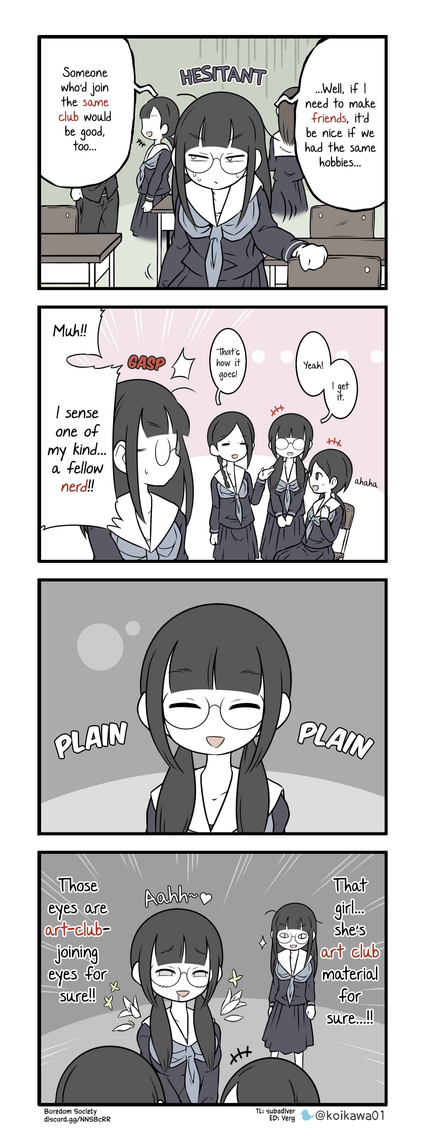 Bijutsubu Girl Chapter 105 - Page 1