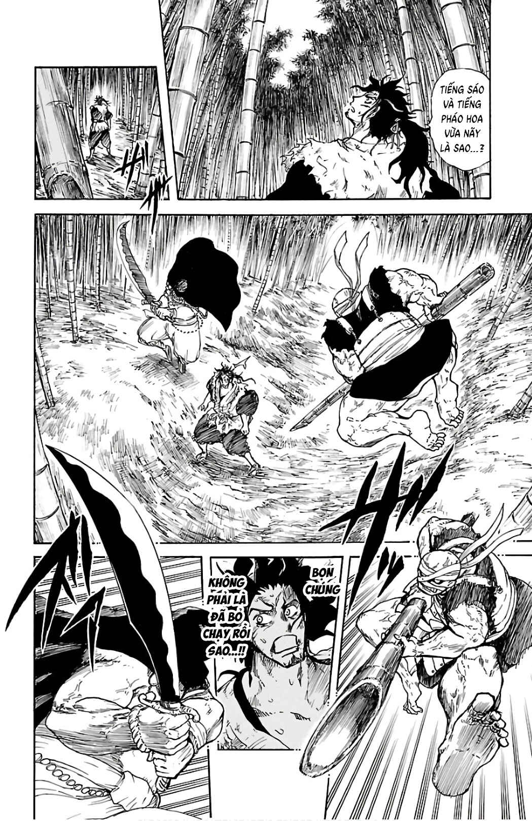 Mukade: 100 humans vs 1 gorilla Chapter 4 - Page 12