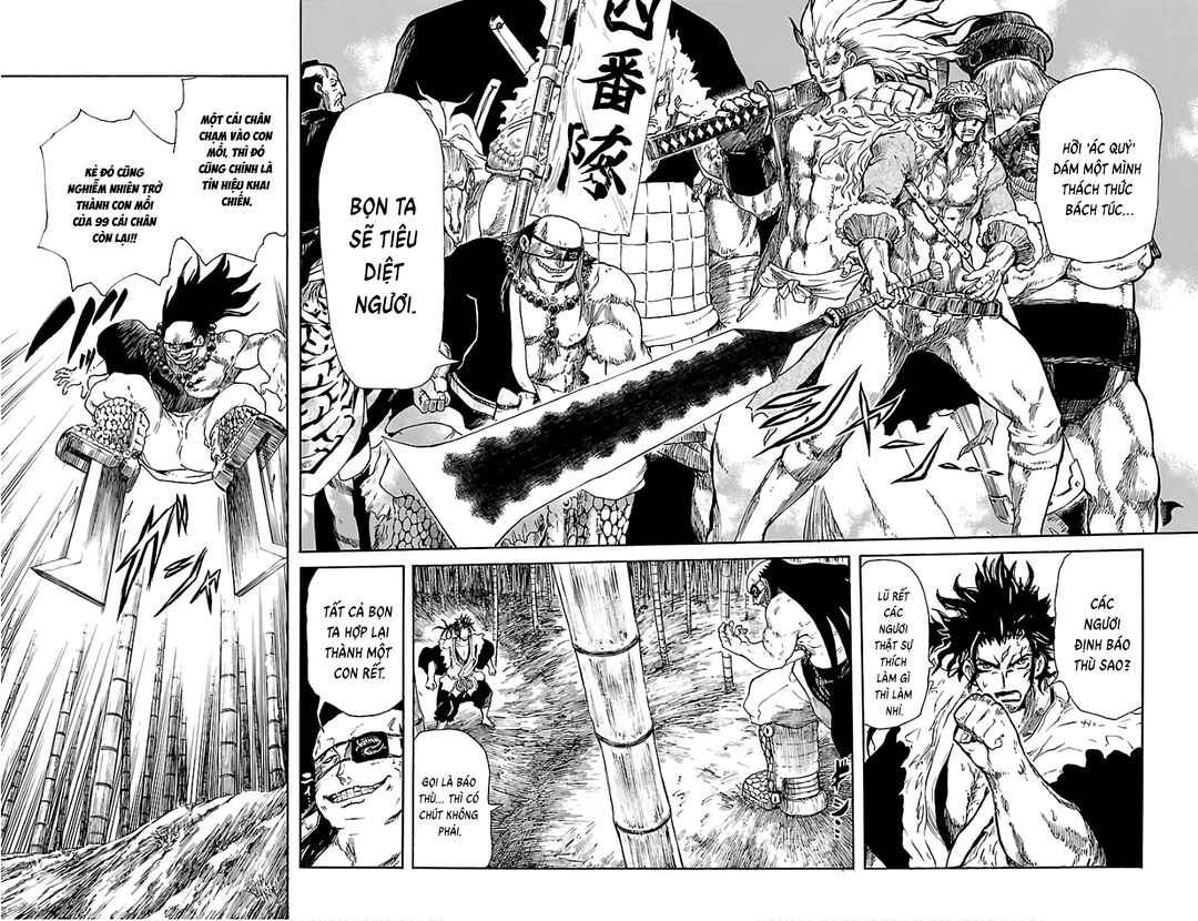 Mukade: 100 humans vs 1 gorilla Chapter 4 - Page 16