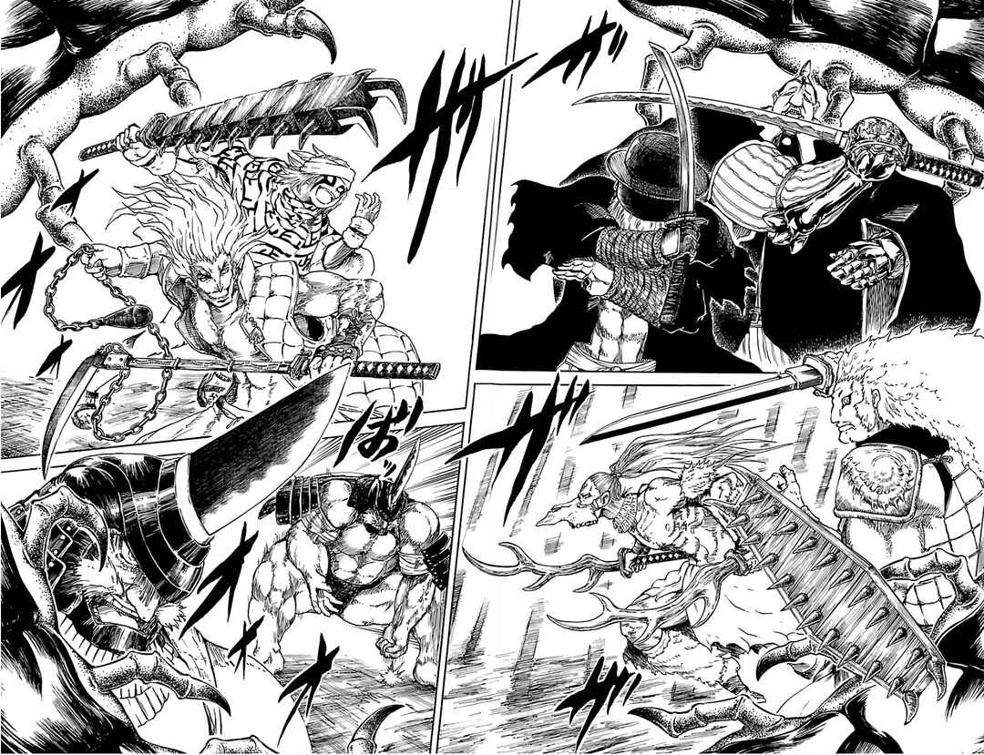 Mukade: 100 humans vs 1 gorilla Chapter 4 - Page 22