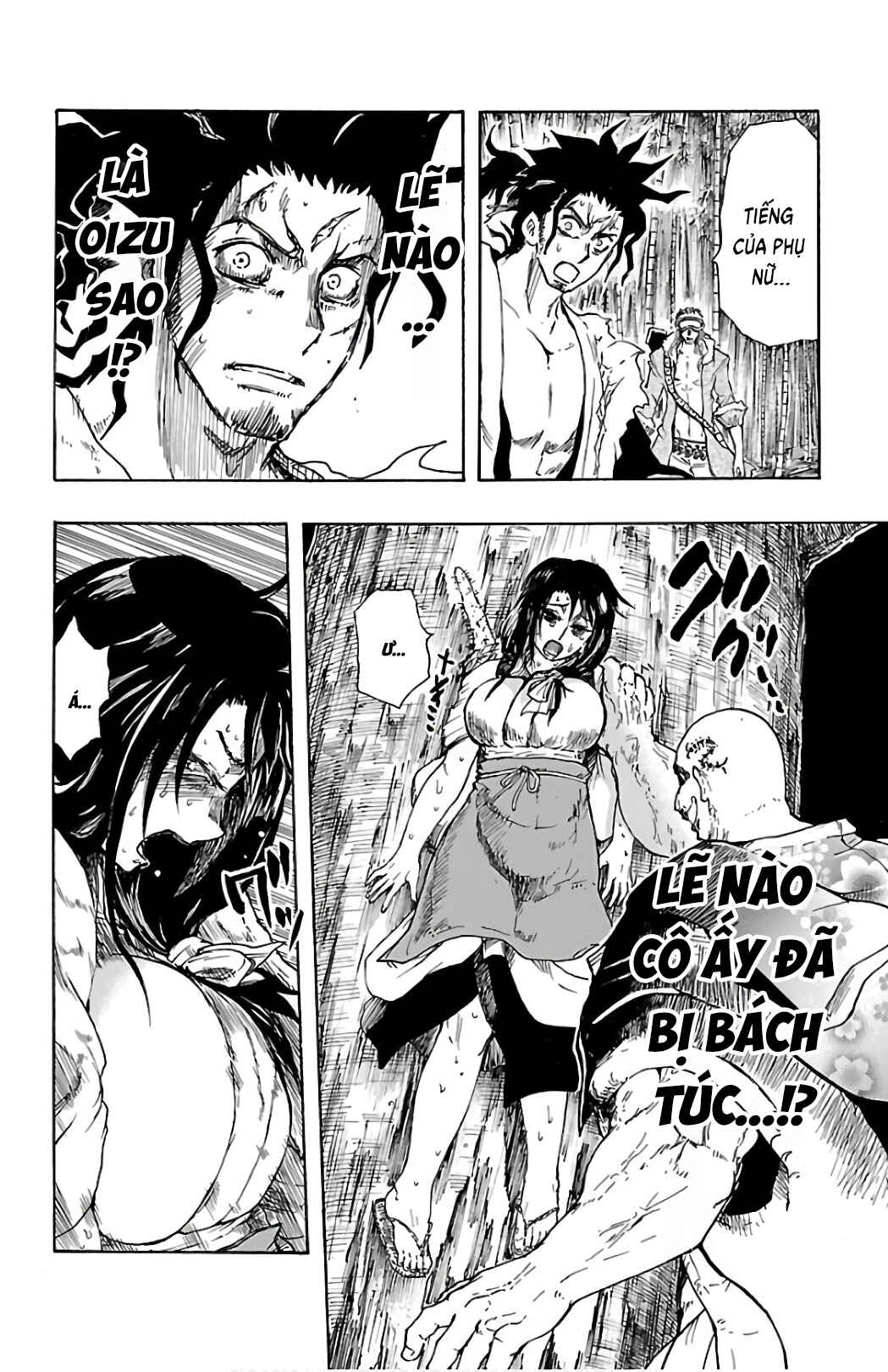Mukade: 100 humans vs 1 gorilla Chapter 4 - Page 28