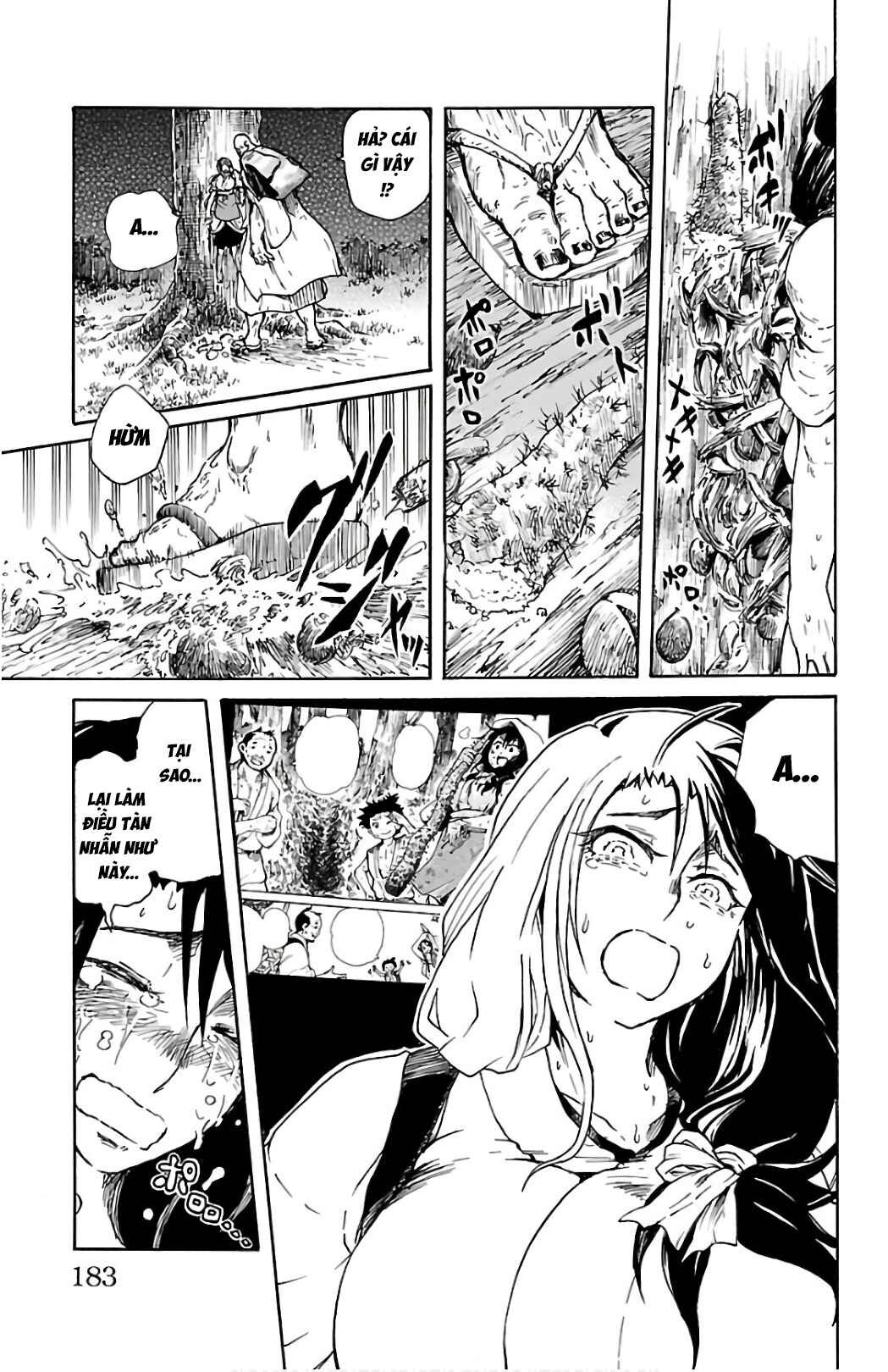 Mukade: 100 humans vs 1 gorilla Chapter 4 - Page 29