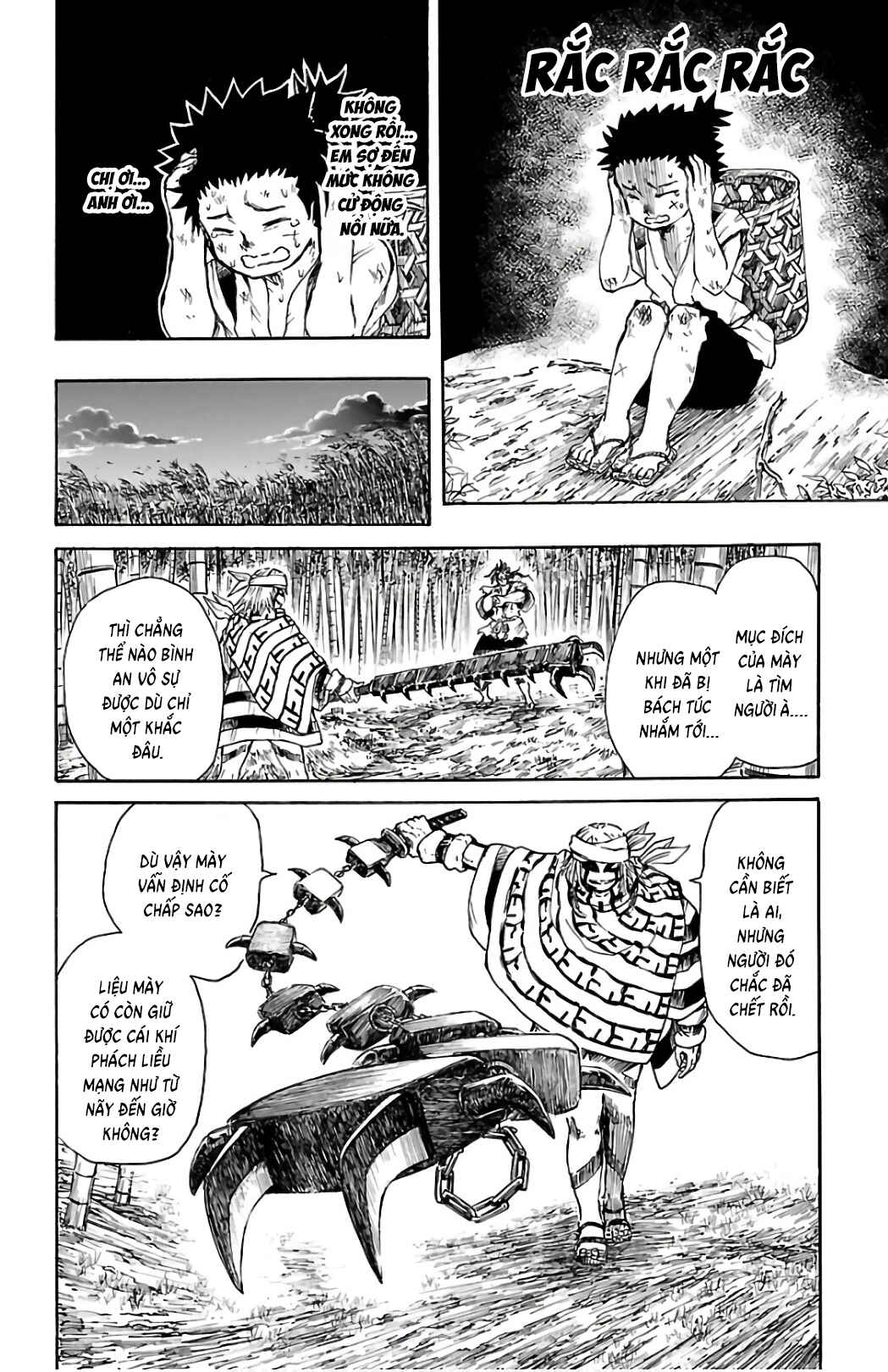 Mukade: 100 humans vs 1 gorilla Chapter 4 - Page 34