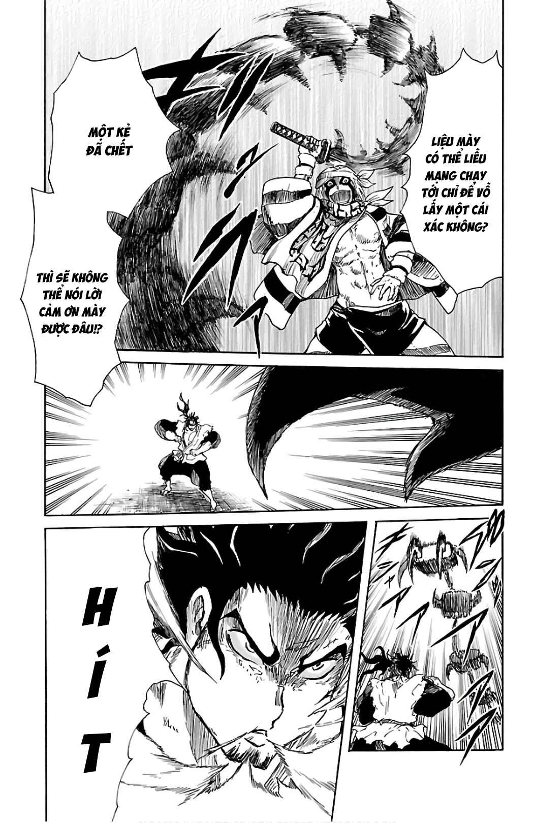 Mukade: 100 humans vs 1 gorilla Chapter 4 - Page 35