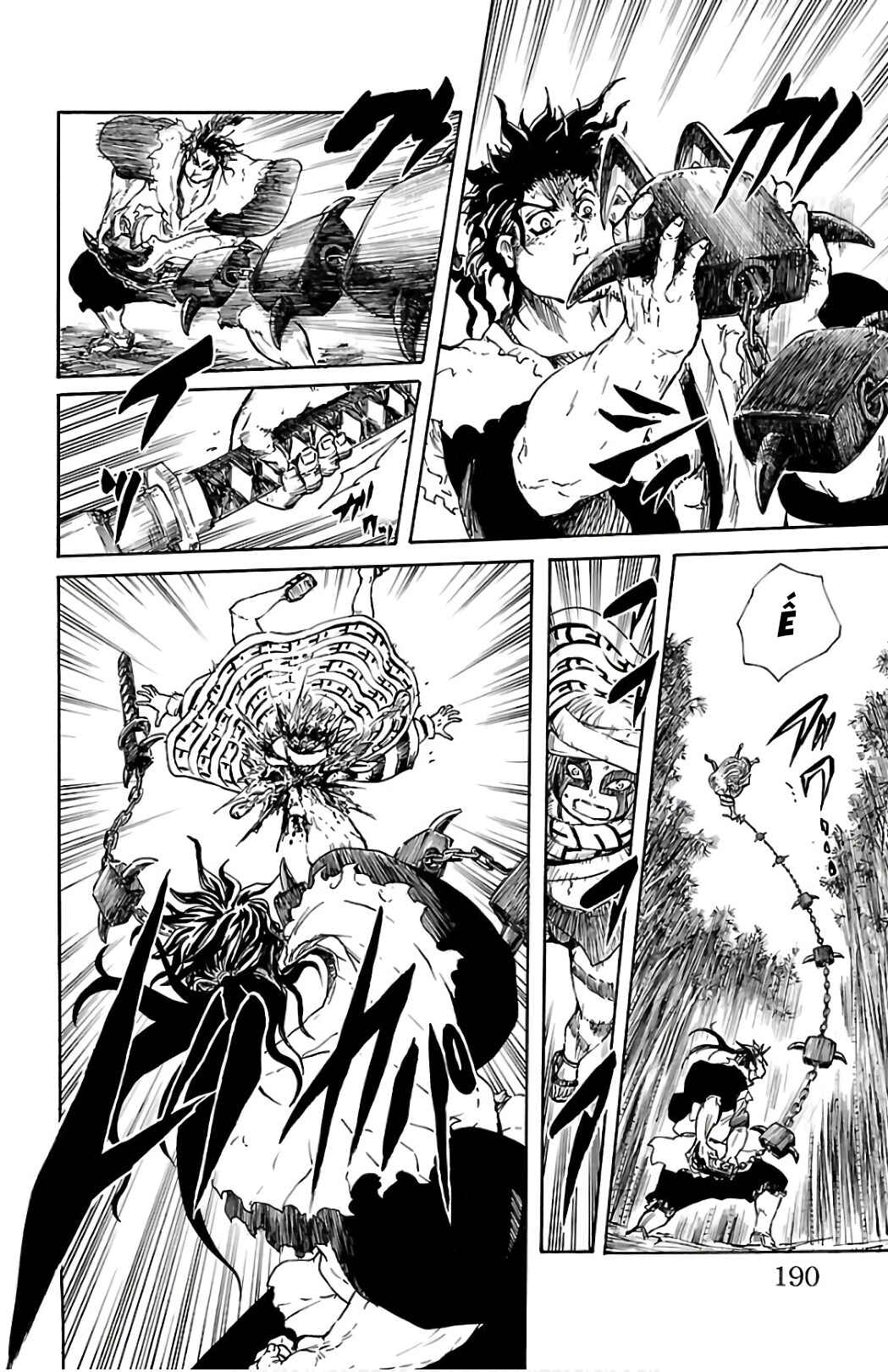Mukade: 100 humans vs 1 gorilla Chapter 4 - Page 36