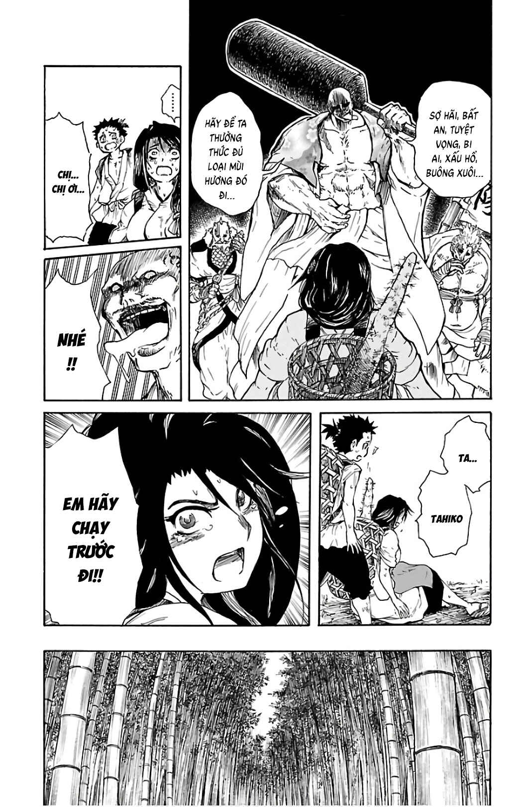 Mukade: 100 humans vs 1 gorilla Chapter 4 - Page 7
