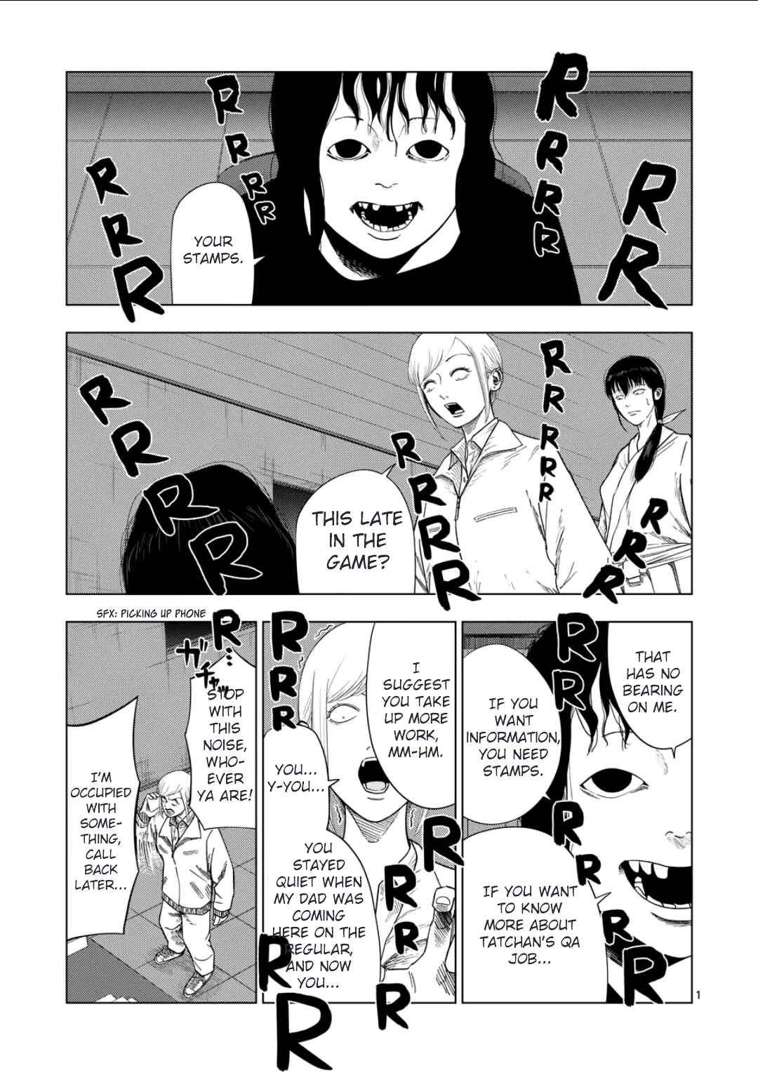 Ura Baito: Toubou Kinshi Chapter 204 - Page 1