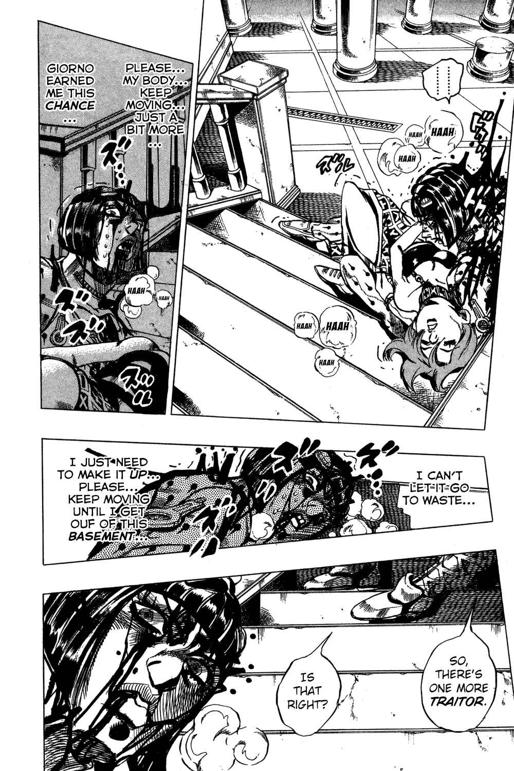 JoJo no Kimyou na Bouken: Part 5 - Ougon no Kaze Chapter 82 - Page 6