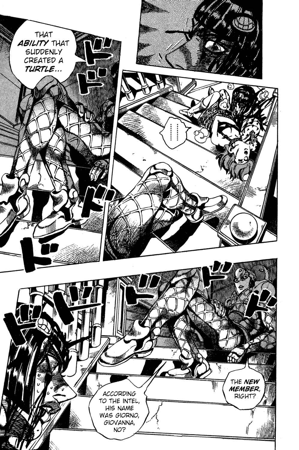 JoJo no Kimyou na Bouken: Part 5 - Ougon no Kaze Chapter 82 - Page 7