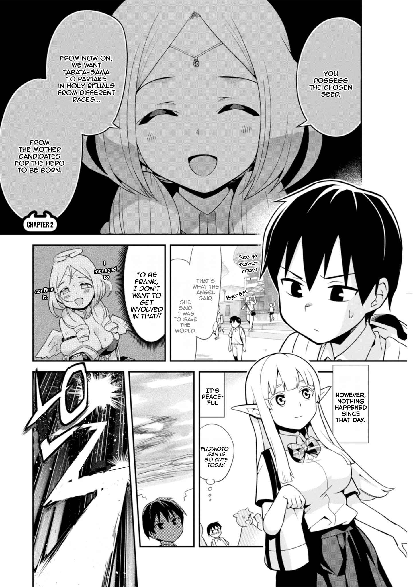 Sekai o Sukuu Tame ni Watashi to Asa Chun Dekimasu ka? Chapter 2 - Page 2