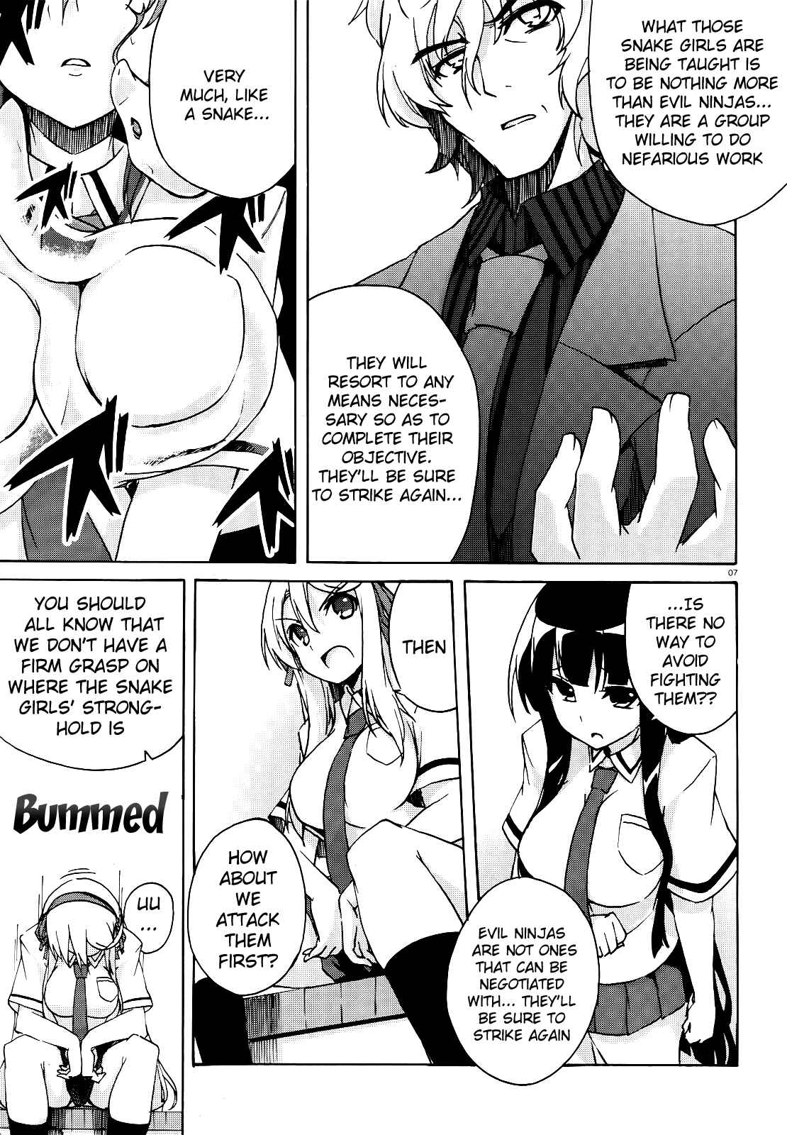 Senran Kagura - Shoujotachi no Shinei Chapter 3 - Page 7