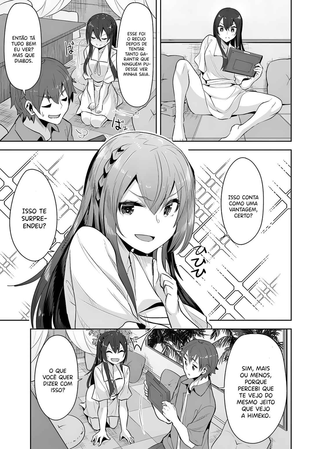Tenkousaki no Seiso Karen na Bishoujo ga, Mukashi Danshi to Omotte Issho ni Asonda Osananajimi datta Ken Chapter 10 - Page 5