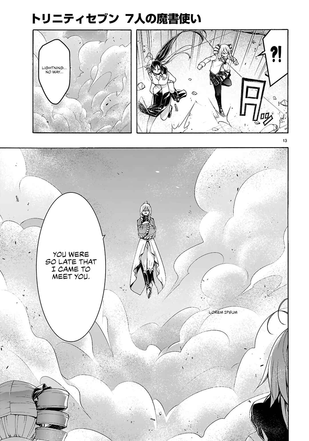 Trinity Seven - 7-Nin no Masho Tsukai Chapter 159 - Page 14
