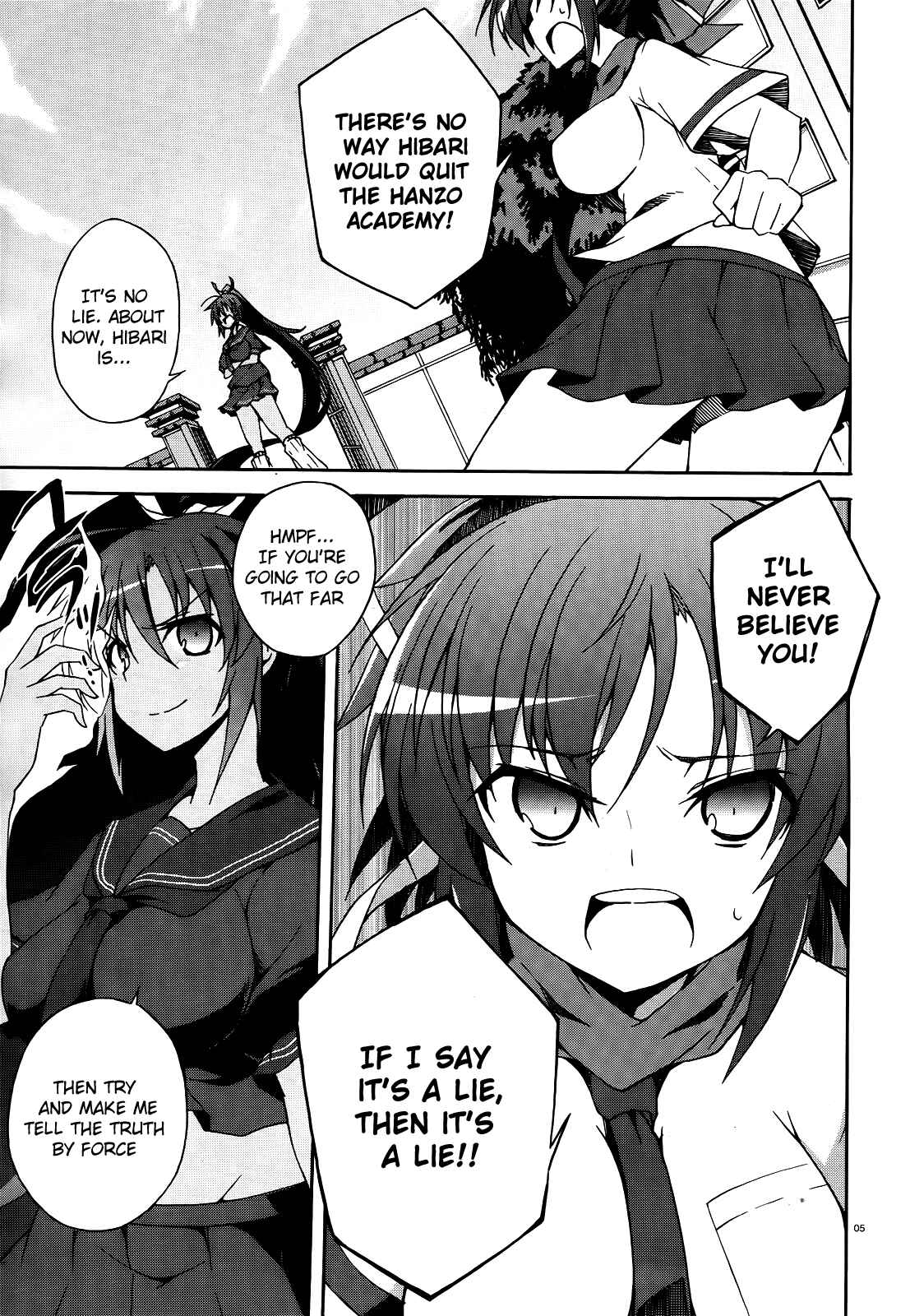 Senran Kagura - Shoujotachi no Shinei Chapter 10 - Page 5