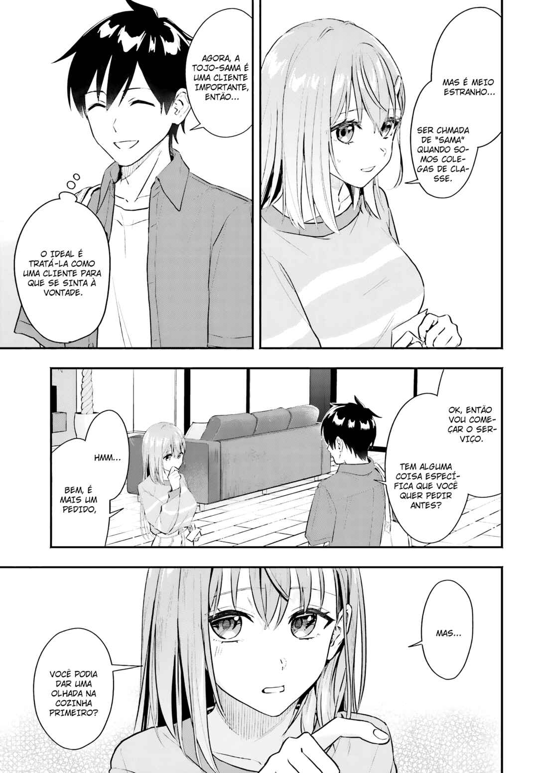 Kaji Daikou no Arubaito wo Hajimetara Gakuen Ichi no Bishoujo no Kazoku ni Kiniirarechaimashita. Chapter 1 - Page 29