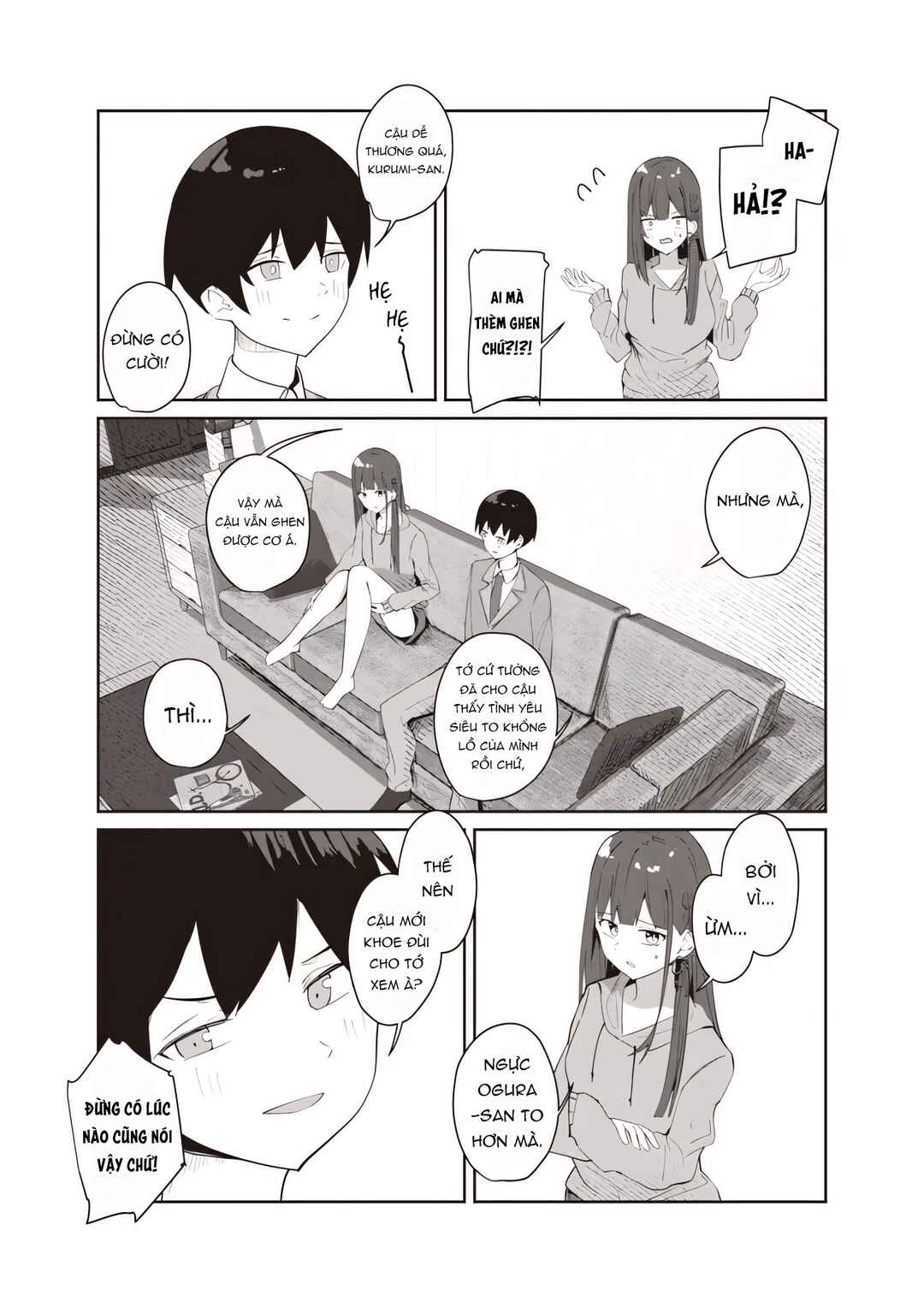 Tobioriru Chokuzen no Doukyuusei ni "Sekkusu Shiyou!" to Teianshite Mita. Chapter 6.2 - Page 14