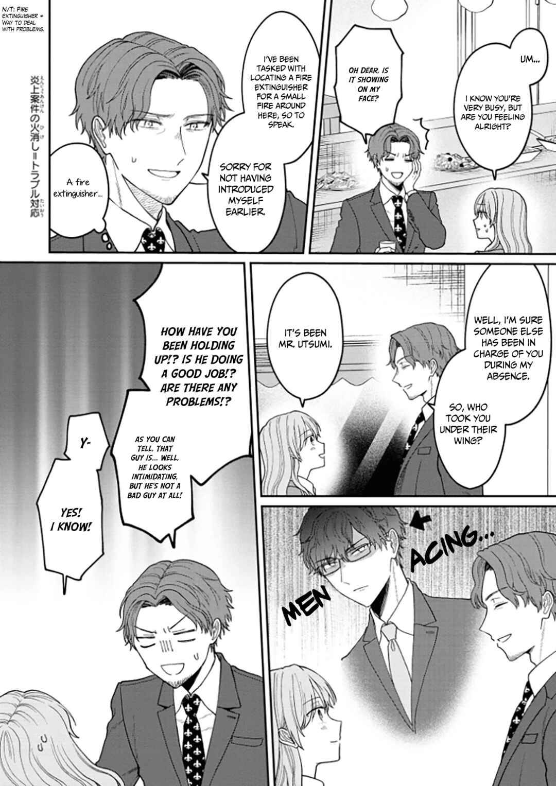Kuuki ga "Yomeru" Shinnyuu Shain to Buaisou na Senpai Chapter 4 - Page 2