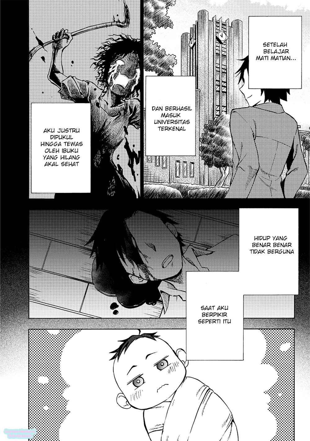 Isekai de Yakuza Hajimemashita: Yume no Henkyou Slow Life wa Oazuke-chuu Chapter 1 - Page 6