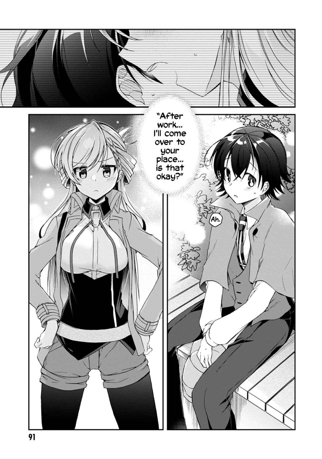 Isshiki-san wa Koi wo Shiritai. Chapter 2 - Page 35