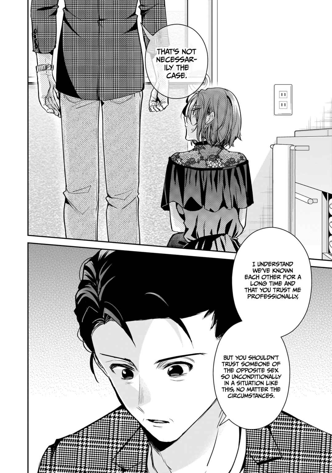 Misato-san wa Amasugi Joushi ni Chotto Kibishii Chapter 17 - Page 10