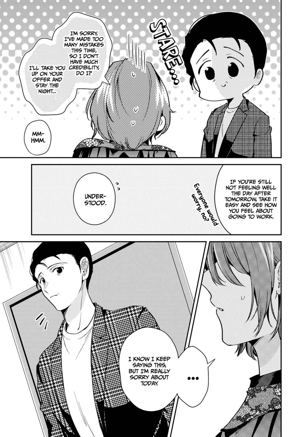 Misato-san wa Amasugi Joushi ni Chotto Kibishii Chapter 17 - Page 15