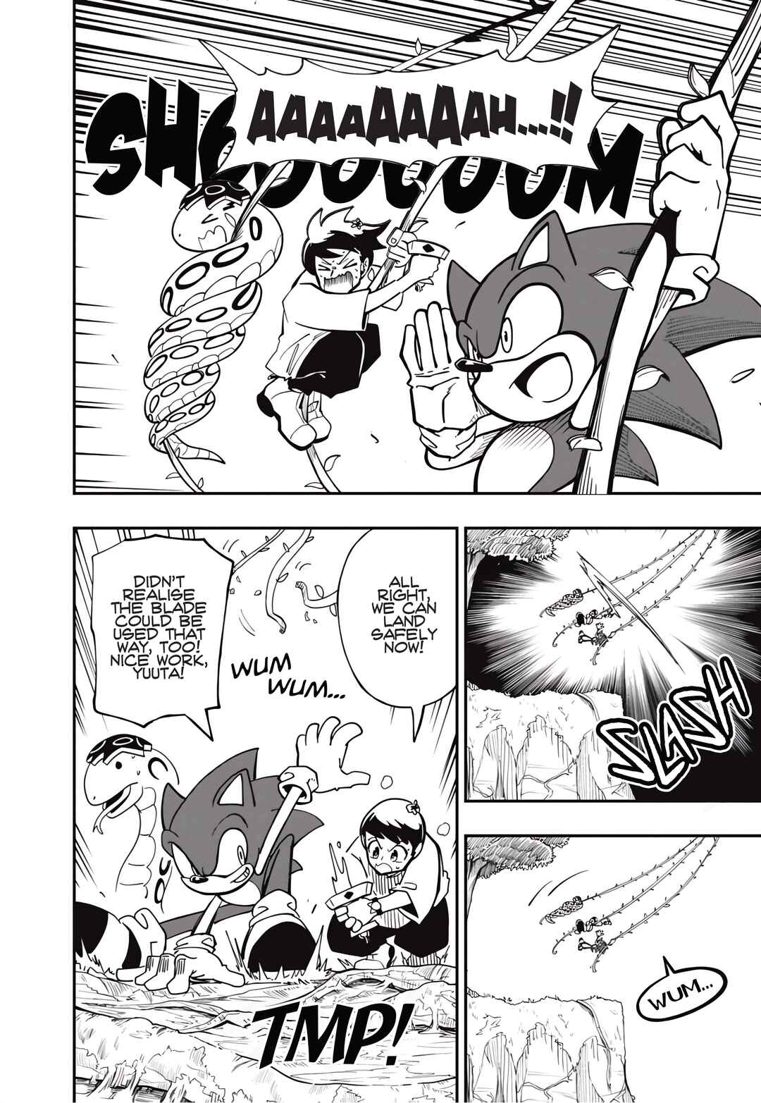Sonic to Yuuki no Tsurugi Chapter 4 - Page 12