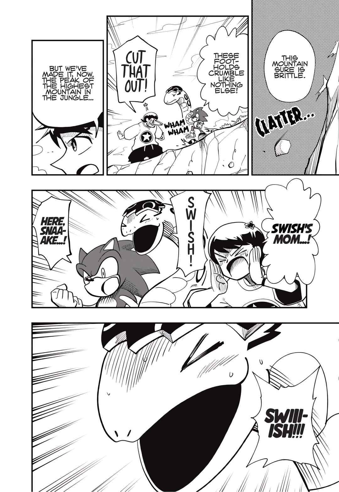 Sonic to Yuuki no Tsurugi Chapter 4 - Page 14