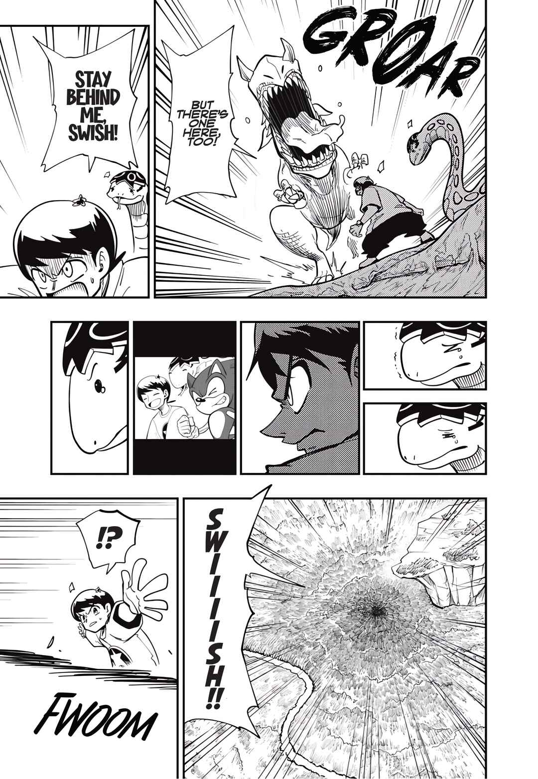 Sonic to Yuuki no Tsurugi Chapter 4 - Page 19