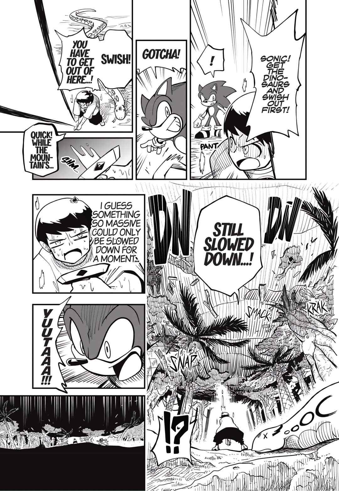 Sonic to Yuuki no Tsurugi Chapter 4 - Page 23