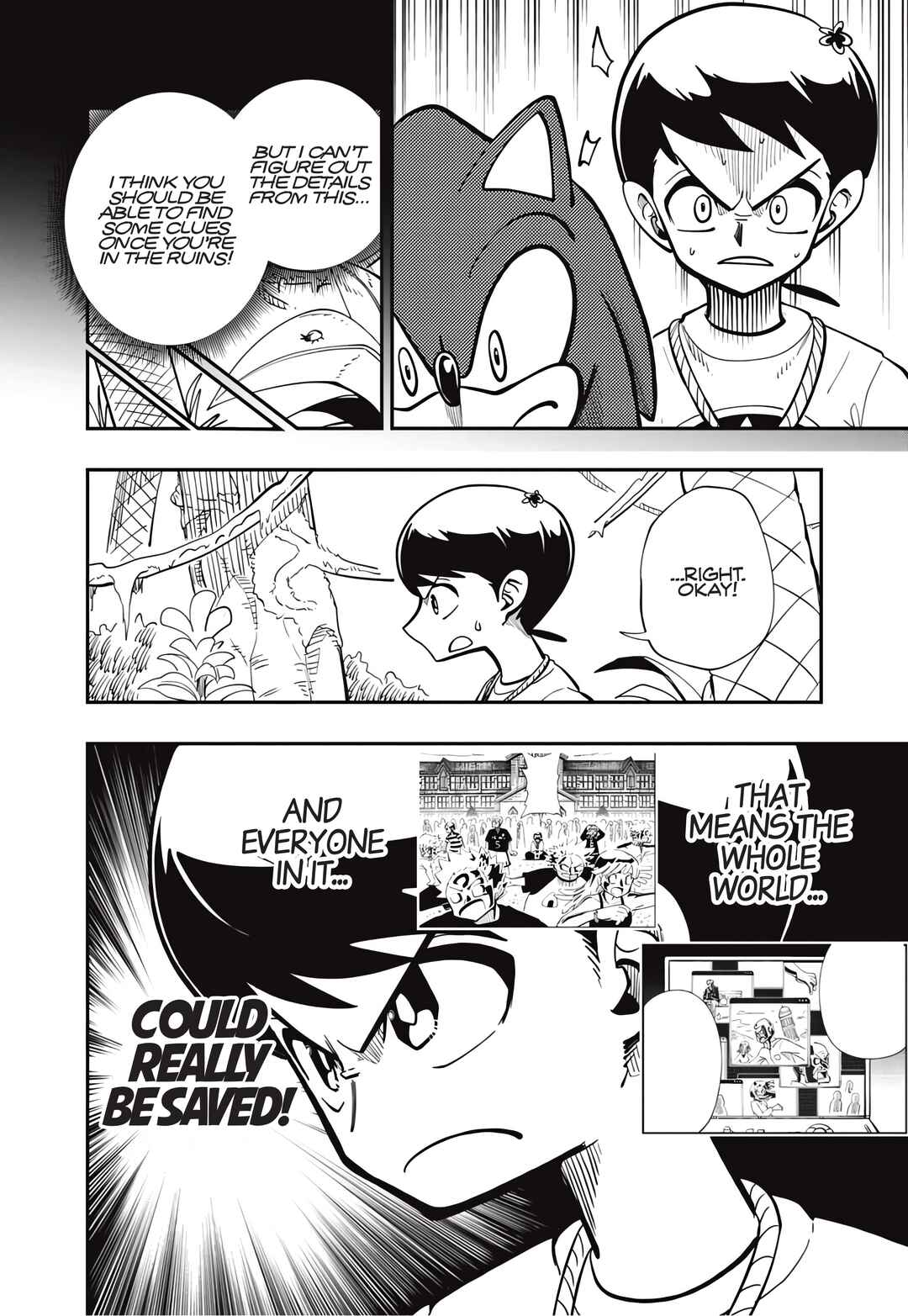 Sonic to Yuuki no Tsurugi Chapter 4 - Page 4