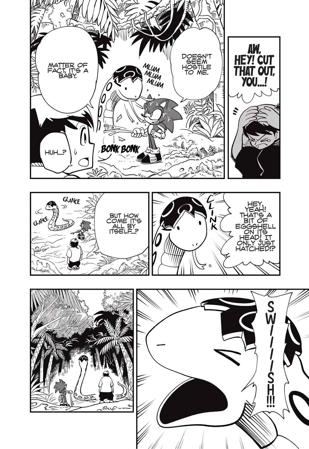 Sonic to Yuuki no Tsurugi Chapter 4 - Page 6