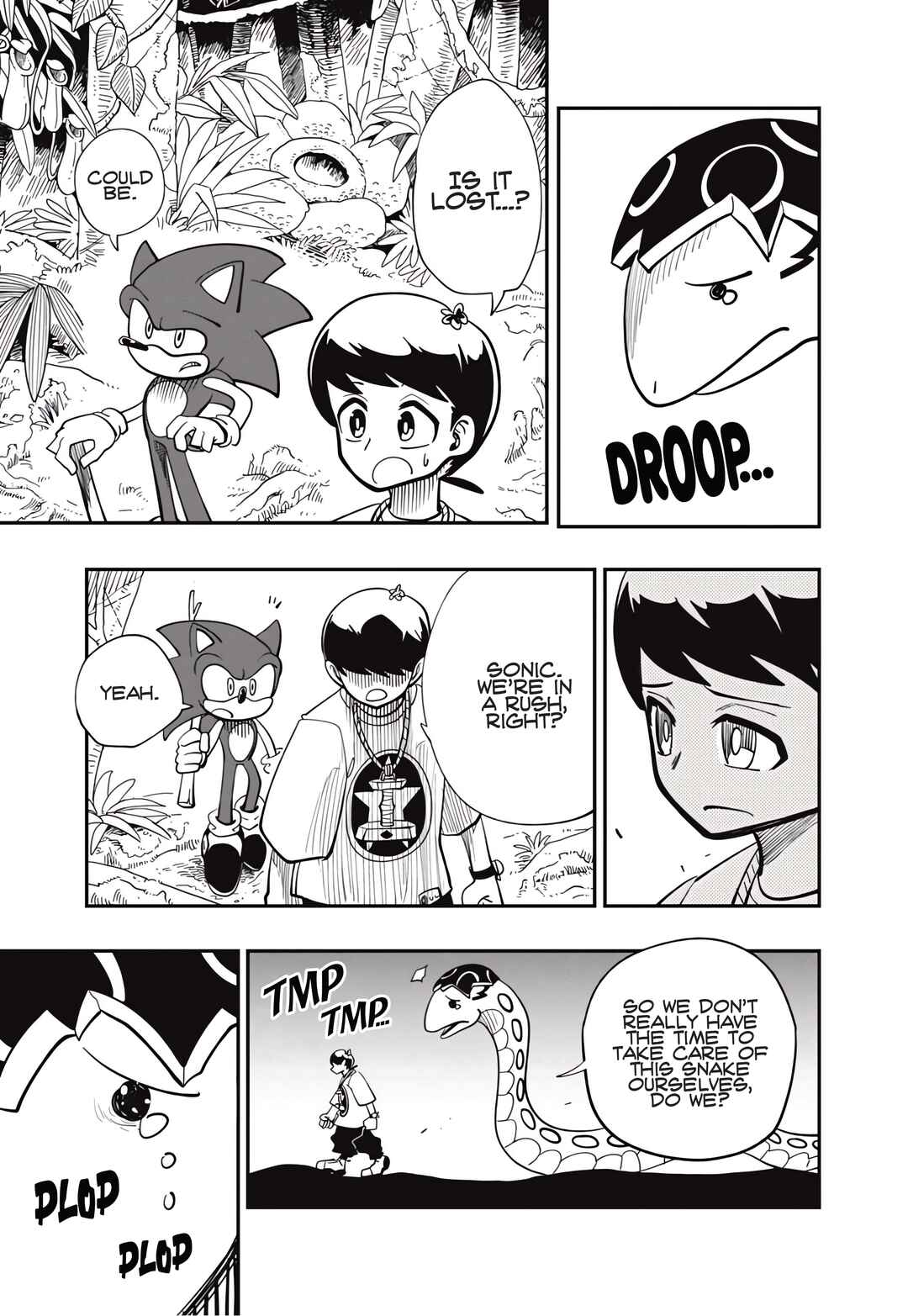 Sonic to Yuuki no Tsurugi Chapter 4 - Page 7