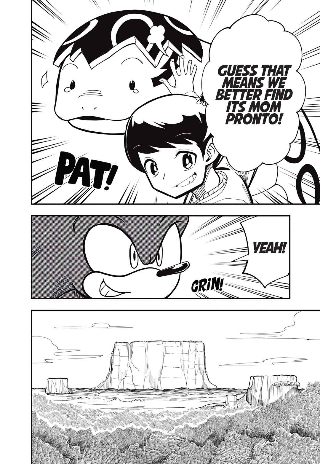 Sonic to Yuuki no Tsurugi Chapter 4 - Page 8