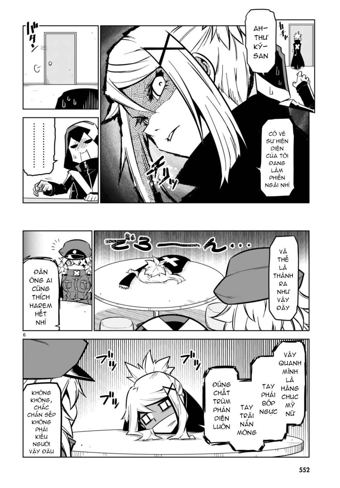Zannen Onna Kanbu Black General-san Chapter 171 - Page 8